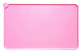 Silicone Pet Mat 30cm x 48cm Food Mat In Pink