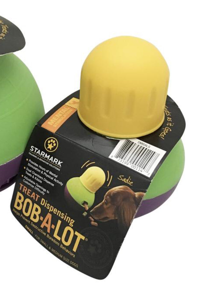 Bob-a-lot Treat dispenser by Starmark – Charlie Chums