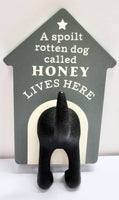 Dog Lead Hooks - Honey