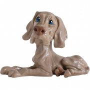 Earl - Weimaraner - Little Paws figurine. 15cm in height. Fantastic gift for the collector or Weimaraner lover