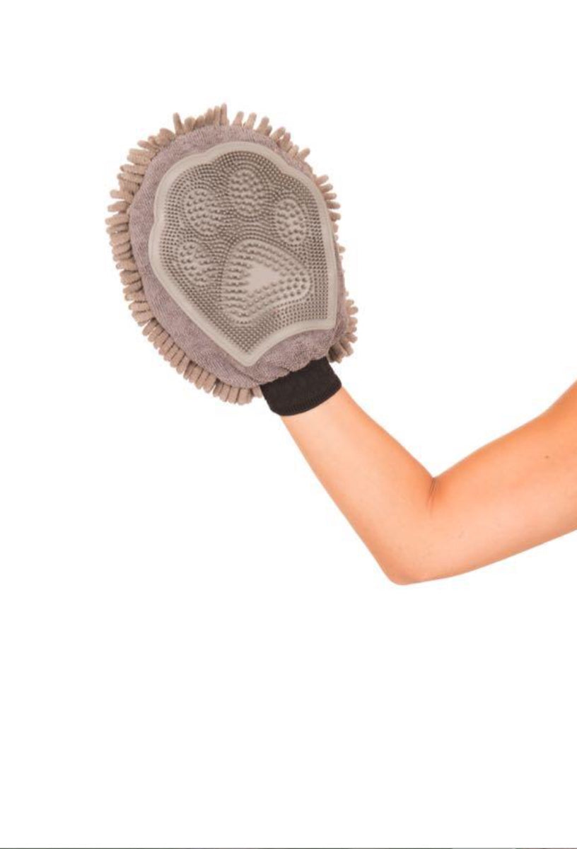 Dirty Dog Grooming Mitt Charlie & Chums