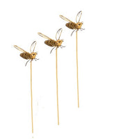 Wire Bees on a stick