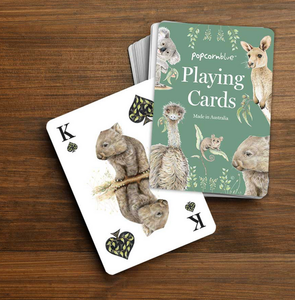 Duck of Australian Animal Playing Cards. Beautifully designed by Popcorn Blue