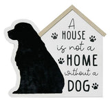 Faux Fur Decorated Plaque for Dog or Cat lover