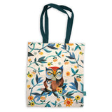 Owlet cotton tote bag - great for shopping or carry things to work.