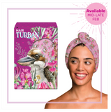 Lisa Pollock - Towelling Hair Turban - Bush Guardian