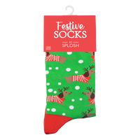 Christmas Festive Socks - Dachshund