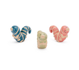 Ceramic Caterpillar Pot Sitter