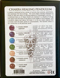 Chakra Healing Pendulum - Back of Box