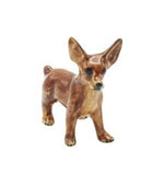 Small Ceramic Chihuahua Standing with stub tail