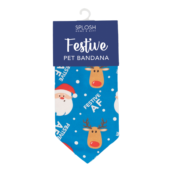 Christmas Santa Dog Bandana