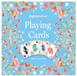 Deck is Playing Cards - Birds and Flower Design - beautifully illustrated by Popcorn Blue