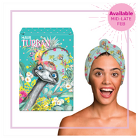 Lisa Pollock - Towelling Hair Turban - Emu-Sing