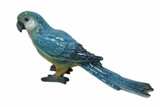 Blue Macaw Standing - Made from Resin great to dress up any garden or home