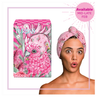 Lisa Pollock - Towelling Hair Turban - Grace Galah