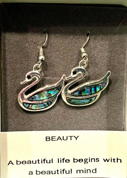 Beautiful Paua Shell earring