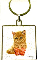 Kitten Keyring by Bree Merryn