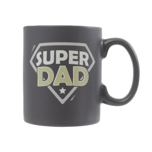 Giant Ceramic Mug. Saying State - Super Dad