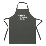 Fun and Quirky Aprons for Dad on Fathers Day. Saying states - Best Flippin Dad