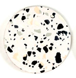 Ceramic Coaster - Terrazzo design - Corked backed. Great gift for Dad