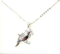 Equilibrium Necklace in Plater Silver - Kookaburra