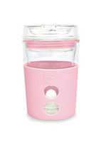 IOCO 4OZ Marshmallow Piccolo -  Reusable Glass Coffee Travel Cup