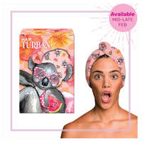 Lisa Pollock - Towelling Hair Turban - Koala Pool Party