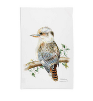 Kyan The Kookaburra Tea Towel - Created by Popcorn Blue