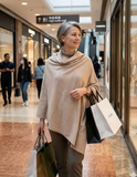 Zura Wool Blend Ponchos - Assorted Colours