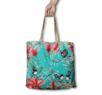 Lisa Pollock Shopping Bag RSB79 Willy Wagtails