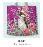 Lisa Pollock Shopping Bag RSB87 Blush Kookaburra