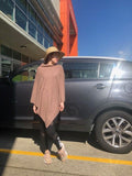 Zura Wool Blend Ponchos - Assorted Colours
