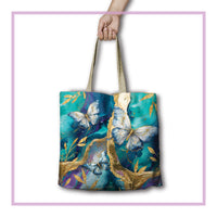 Tranquil Butterflies - Lisa Pollock Shopping Bags