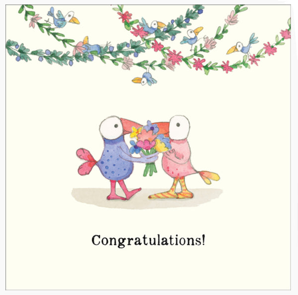 Twigseeds - Congratulations Card - Congratulations - Front of Card
