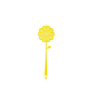 Yellow Flower Power Flyswatter