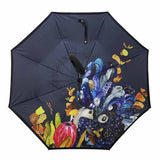 Reverse Umbrellas by IOco - Designs by Dani Till - RED TAILED BLACK COCKATOO