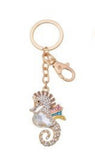 Sea Horse Diamond Bling keyrings