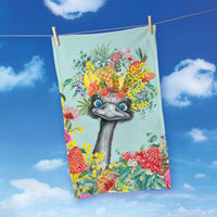 100% Cotton Tea Towels - Emu-Sing