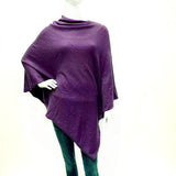 Purple - Multiway wearing poncho
