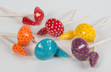 Colourful Mushroom Sticks assorted