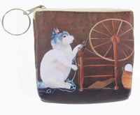 Spinning Cat Coin Purse