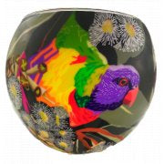 Gum Lorikeet candle holder
