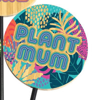 Bamboo Plant Pop with Metal Stick - Plant mum