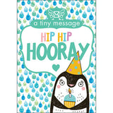 Hip hip Hooray - A Tiny Message in each box. Meaningful messages in miniature form to feed the heart, mind, body and soul. The stunning outer sleeve slides off to reveal a beautifully designed 3D shadow box