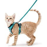 YOKEE Soft Mesh Cat Harness and Leash Set