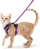 YOKEE Soft Mesh Cat Harness and Leash Set