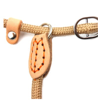 Dark kaki slip lead - Slip Lead - Heavy duty rope lead good for dog, or  puppy training and correction.  Available in   Small 8mm x 150cm Med 1cm x 150cm Lge 1.3cm x 150cm Xlge 1.6cm x 150cm