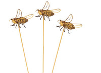 wire Bees on a stick - Large