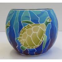 Turtle candle holder