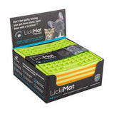 LickiMat Play date Mats available in two colours Green or Orange